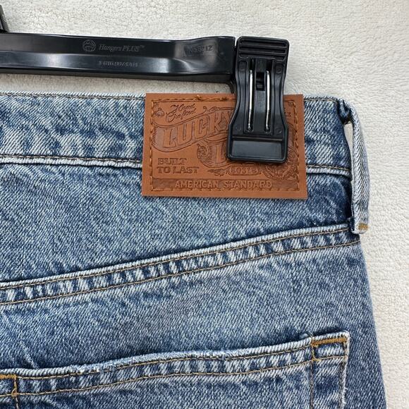 LUCKY BRAND LEGEND SERIES WOMEN'S 2/26 BOYFRIEND MID RISE FLARE PATCHWORK - Picture 8 of 8